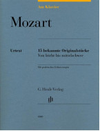 W. A. Mozart: Am Klavier - 15 Bekannte Originalstücke (noty na klavír)