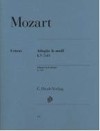 W. A. Mozart: Adagio In B Minor KV 540 (noty na klavír)