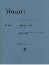W. A. Mozart: Adagio In B Minor KV 540 (noty na klavír)
