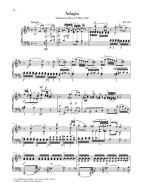 W. A. Mozart: Adagio In B Minor KV 540 (noty na klavír)