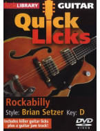 Lick Library: Quick Licks - Brian Setzer (video škola hry na kytaru)
