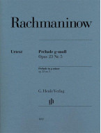 Rachmaninov: Prélude In G Minor Op. 23 No. 5 (noty pro klavír)