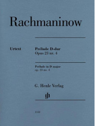 Rachmaninov: Prélude In D Op.23 No.4 (noty na klavír)