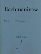 Rachmaninov: 24 Préludes (noty na klavír)