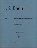 J. S. Bach: Two Part Inventions (noty na sólo klavír)