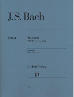 J. S. Bach: Toccatas BWV 910-916 (noty na sólo klavír)