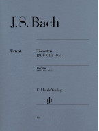 J. S. Bach: Toccatas BWV 910-916 with Performance Notes in English (noty na klavír)