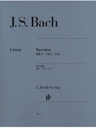 J. S. Bach: Toccatas BWV 910-916 with Performance Notes in English (noty na klavír)