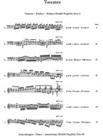 J. S. Bach: Toccatas BWV 910-916 with Performance Notes in English (noty na klavír)