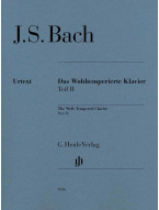 J. S. Bach: The Well-Tempered Clavier Part II BWV 870-893 (noty na sólo klavír)
