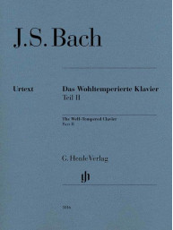 J. S. Bach: The Well-Tempered Clavier Part II BWV 870-893 (noty na sólo klavír)