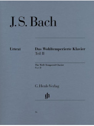 J. S. Bach: The Well-Tempered Clavier Part II BWV 870-893 (noty na klavír)