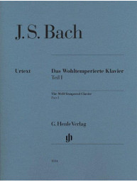 J. S. Bach: The Well-Tempered Clavier Part I BWV 846-869 (noty na sólo klavír)