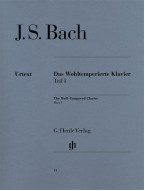 J. S. Bach: The Well-Tempered Clavier Part 1 (noty na sólo klavír)