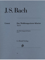 J. S. Bach: The Well-Tempered Clavier Part 1 (noty na sólo klavír)