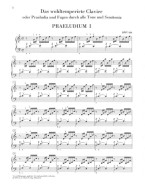 J. S. Bach: The Well-Tempered Clavier Part 1 (noty na sólo klavír)