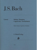 J. S. Bach: Suites, Sonatas, Capriccios & Variations (noty na sólo klavír)