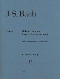 J. S. Bach: Suites, Sonatas, Capriccios & Variations (noty na sólo klavír)