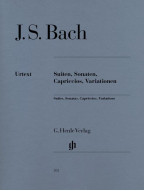 J. S. Bach: Suites, Sonatas, Capriccios & Variations (noty na klavír)