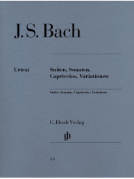 J. S. Bach: Suites, Sonatas, Capriccios & Variations (noty na klavír)