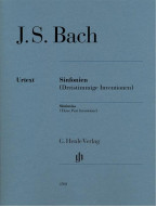 J. S. Bach: Sinfonias (Three Part Inventions) (noty na klavír)