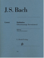 J. S. Bach: Sinfonias (noty na klavír)