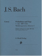 J. S. Bach: Prelude & Fugue In C BWV 846 (noty na sólo klavír)