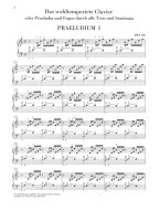J. S. Bach: Prelude & Fugue In C BWV 846 (noty na klavír)