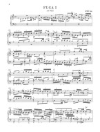 J. S. Bach: Prelude & Fugue In C BWV 846 (noty na klavír)