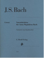 J. S. Bach: Notebook for Anna Magdalena Bach (noty na sólo klavír)