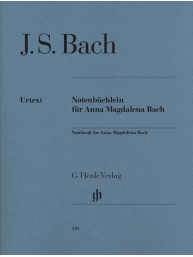 J. S. Bach: Notebook For Anna Magdalena Bach - Urtext (noty na klavír)