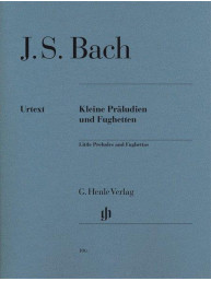 J. S. Bach: Little Preludes And Fugues (noty na sólo klavír)
