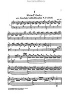 J. S. Bach: Little Preludes And Fugues (noty na klavír)