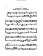 J. S. Bach: Little Preludes And Fugues (noty na klavír)