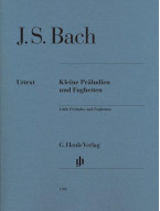 J. S. Bach: Little Preludes And Fughettas (noty pro klavír)