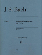 J. S. Bach: Italian Concerto BWV 971 (noty na sólo klavír)