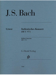 J. S. Bach: Italian Concerto BWV 971 (noty na sólo klavír)