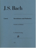 J. S. Bach: Inventions And Sinfonias (noty na sólo klavír)