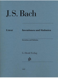 J. S. Bach: Inventions And Sinfonias (noty na sólo klavír)