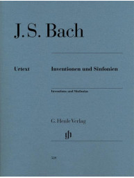 J. S. Bach: Inventions And Sinfonias (noty na klavír)