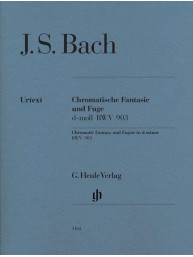 J. S. Bach: Chromatic Fantasy and Fugue in D Minor BWV 903 (noty na sólo klavír)