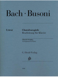 J. S. Bach: Chorale Preludes (noty na klavír)