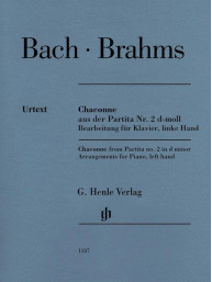 J. S. Bach: Chaconne From Partita No.2 In D Minor (noty na klavír)