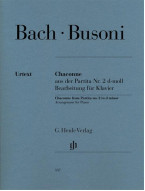 J. S. Bach: Chaconne From Partita No.2 In D Minor (noty na sólo klavír)