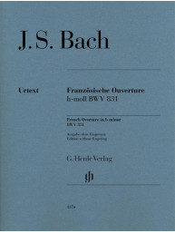 J. S. Bach: French Overture B Minor BWV 831 (noty na klavír)