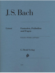 J. S. Bach: Fantasies, Preludes and Fugues (noty na klavír)