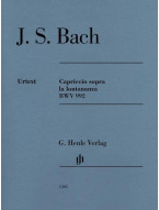 J. S. Bach: Capriccio Sopra La Lontananza (noty na klavír)
