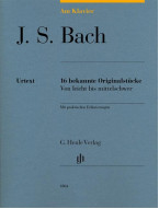 J. S. Bach: Am Klavier -16 bekannte Originalstücke (noty na klavír)