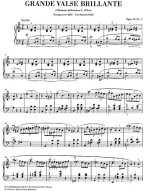 Chopin: Walzer A-Moll Op. 34 No. 2 (noty na klavír)