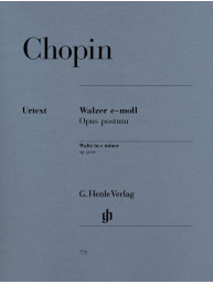 Chopin: Waltz In E Minor Opus Postum (noty na klavír)